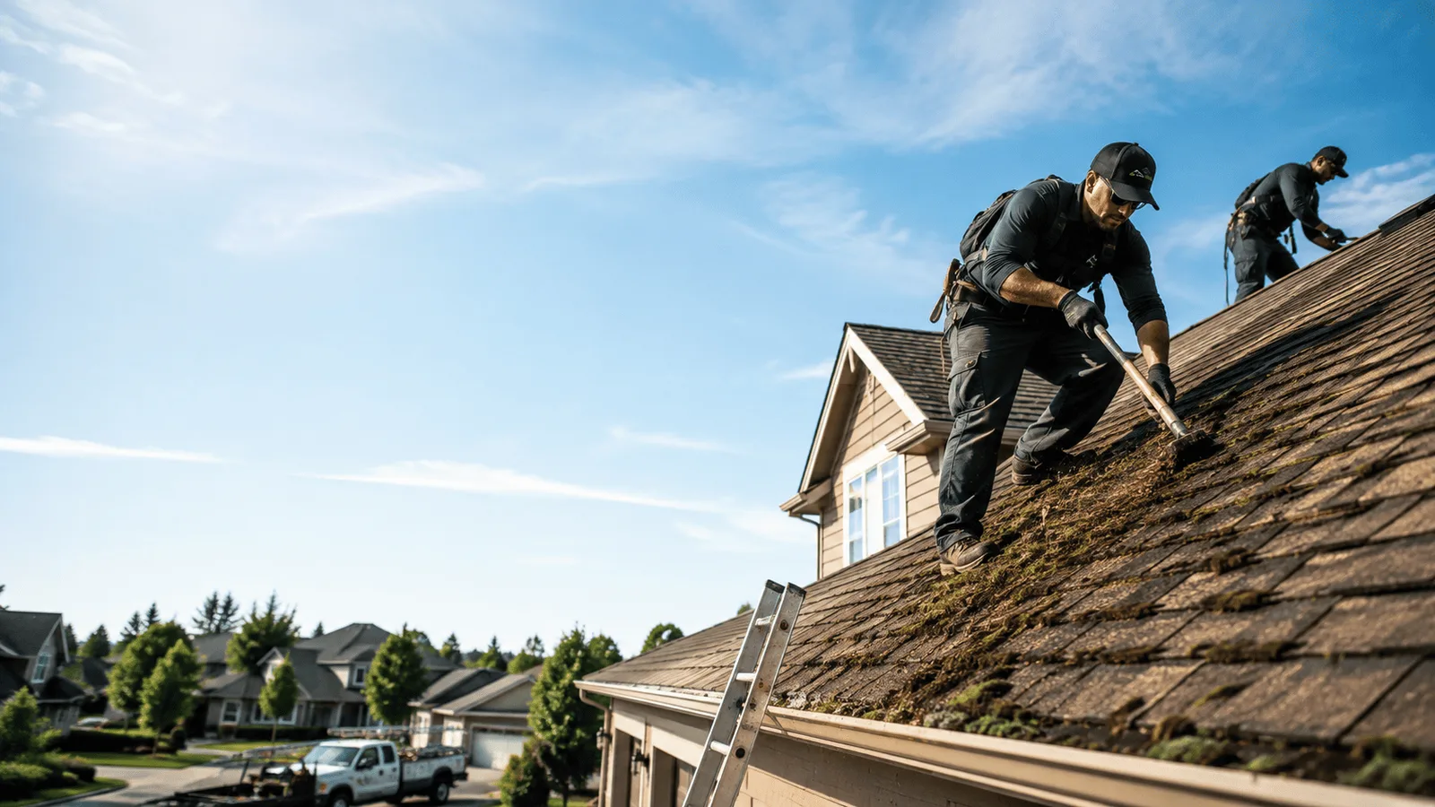 Roof Moss Removal in Mershon, GA near me